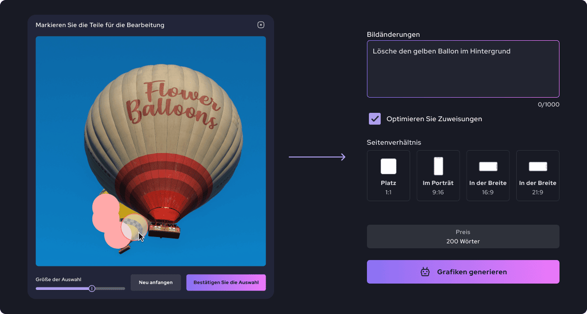 Hauptbild Inpainting - AI Bildbearbeitung