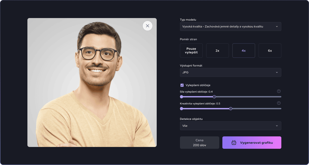 AI upscaling hlavní obrázek - vylepšení kvality fotografií